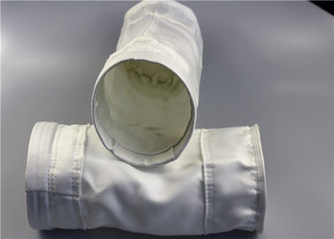 중국 먼지 껍질을 벗김 섬유유리 여과 백 저출력 소비 크기 안정되어 있는 보통 직물 짜임새 협력 업체
